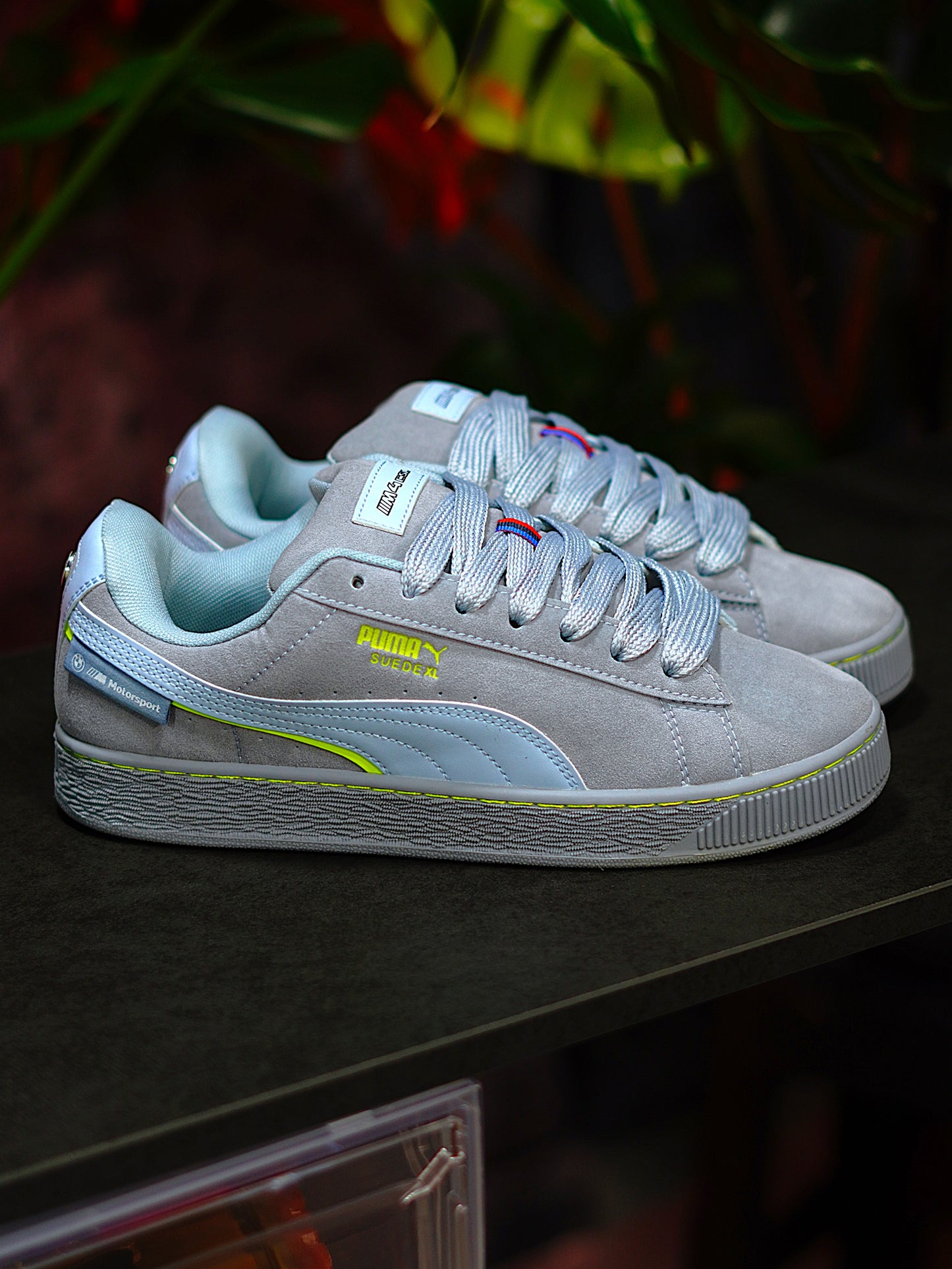 Puma Suede XL Hero BMW - Gris Azulado