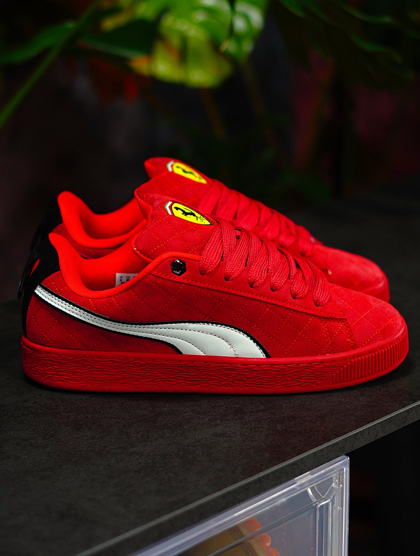 Puma Suede XL Hero Scuderia Ferrari  - Rojo