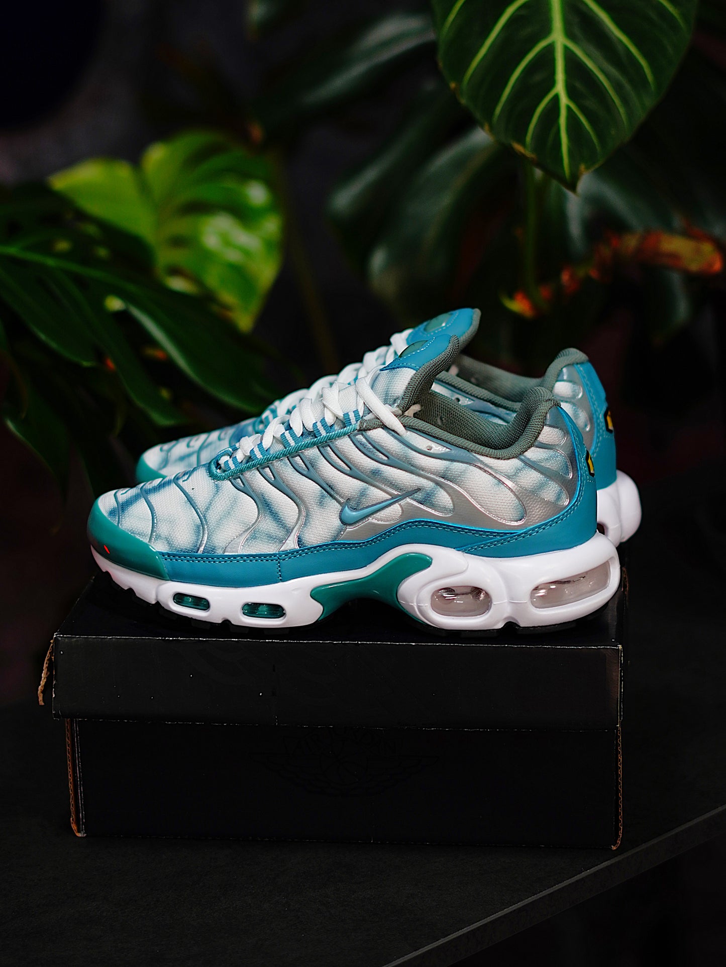 Nike Air Max TN Plus - Blanco, Azul, Gris