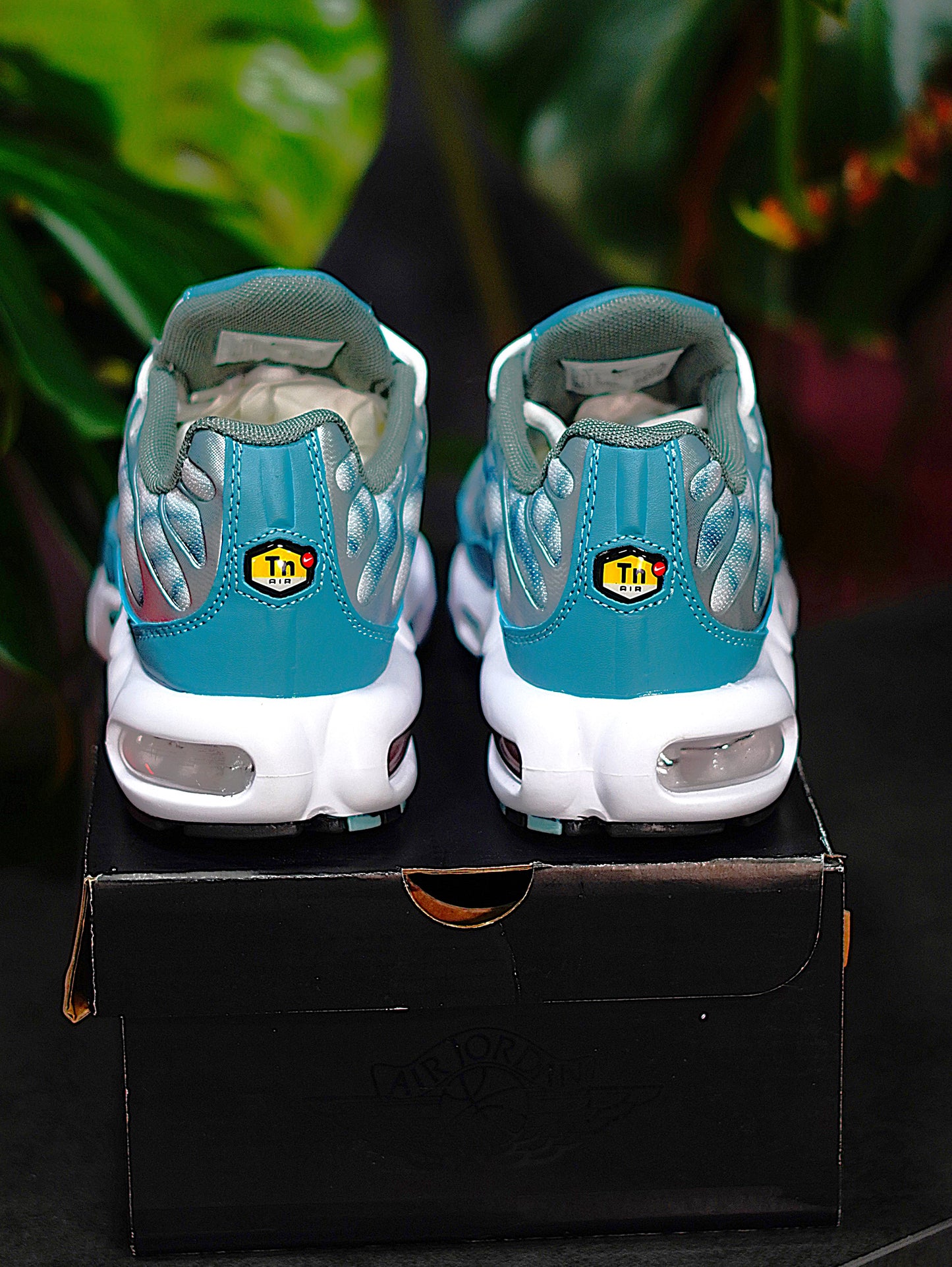 Nike Air Max TN Plus - Blanco, Azul, Gris