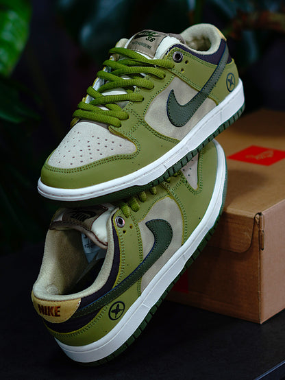 Nike Dunk SB x Yuto Horigome & Tee - Verde, Gris