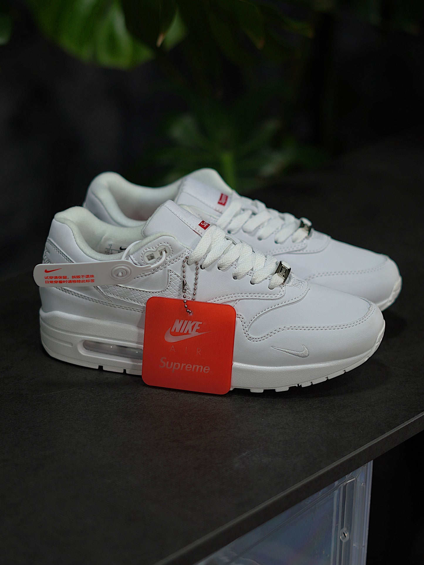 Nike Air Max 1 x Supreme - Blanca