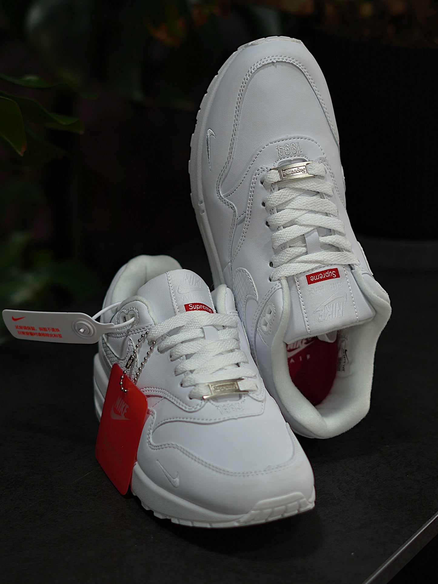Nike Air Max 1 x Supreme - Blanca