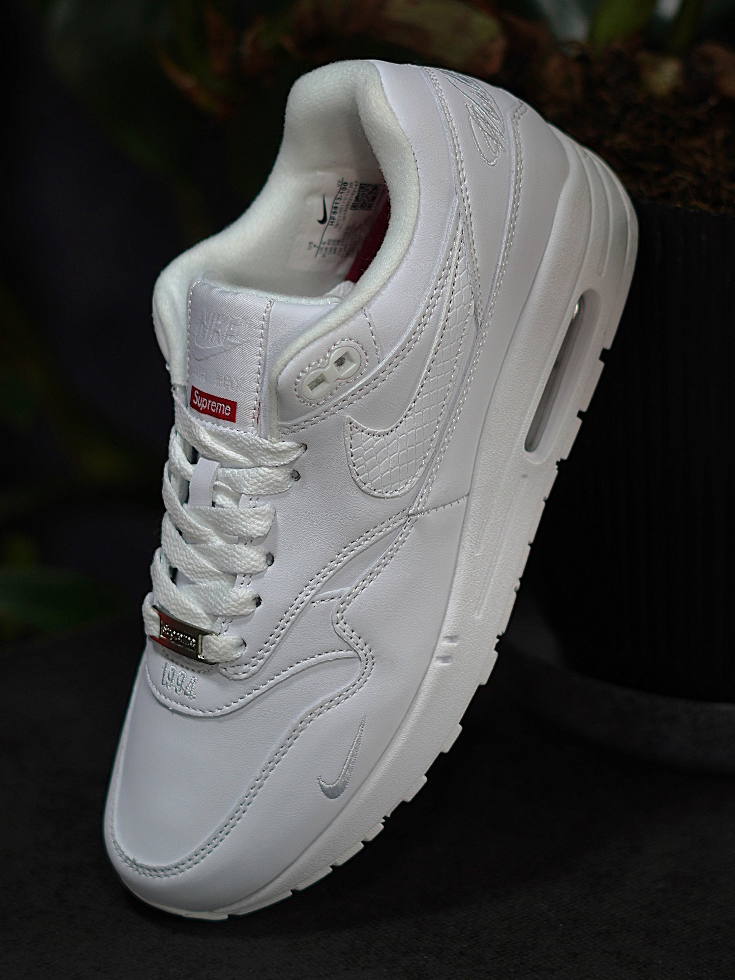 Nike Air Max 1 x Supreme - Blanca