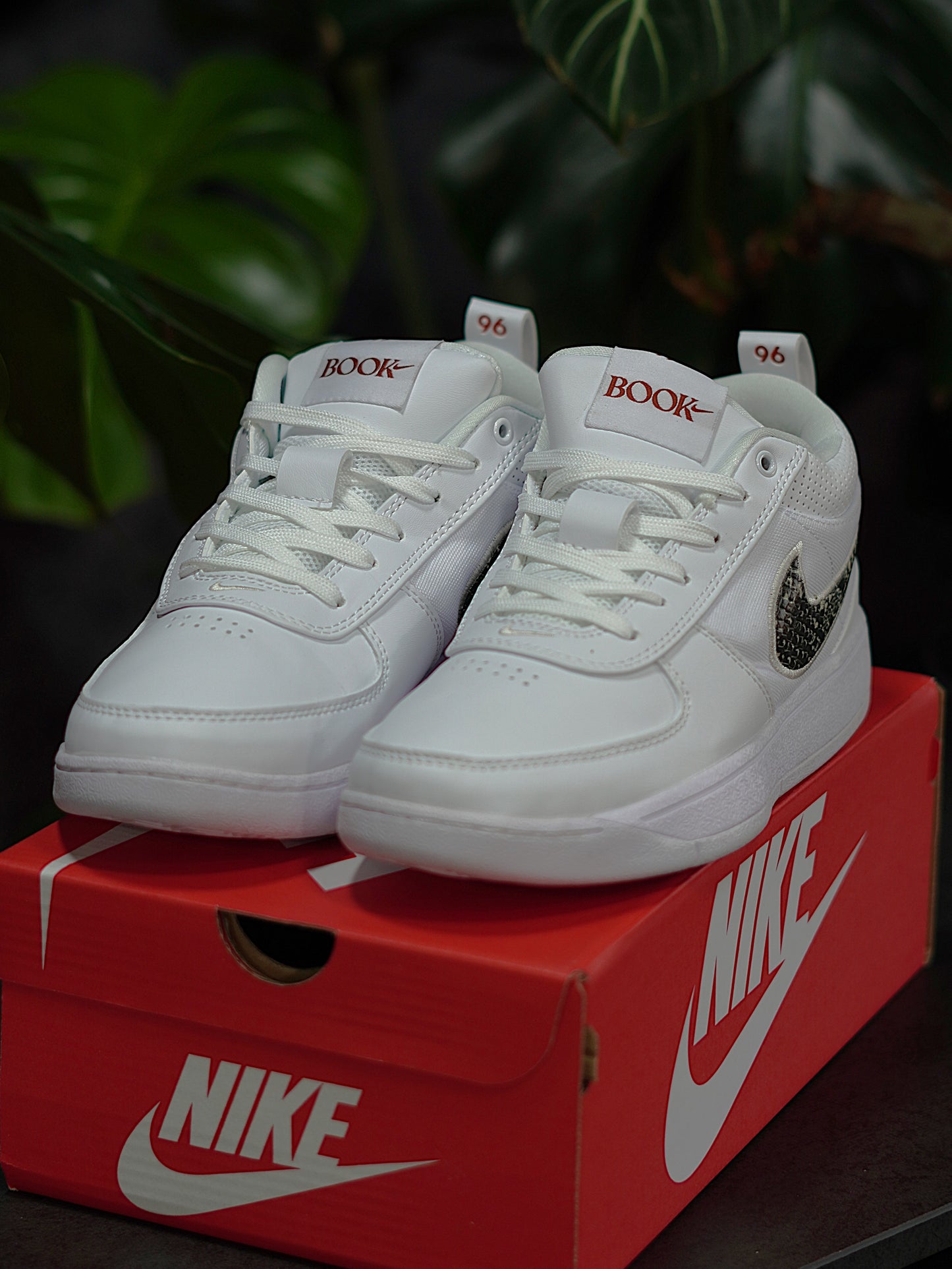 Nike Book 1 Rattlesnake - Blanco, Gris