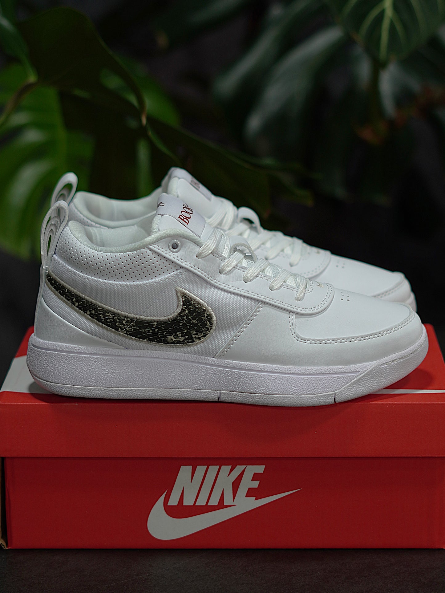 Nike Book 1 Rattlesnake - Blanco, Gris