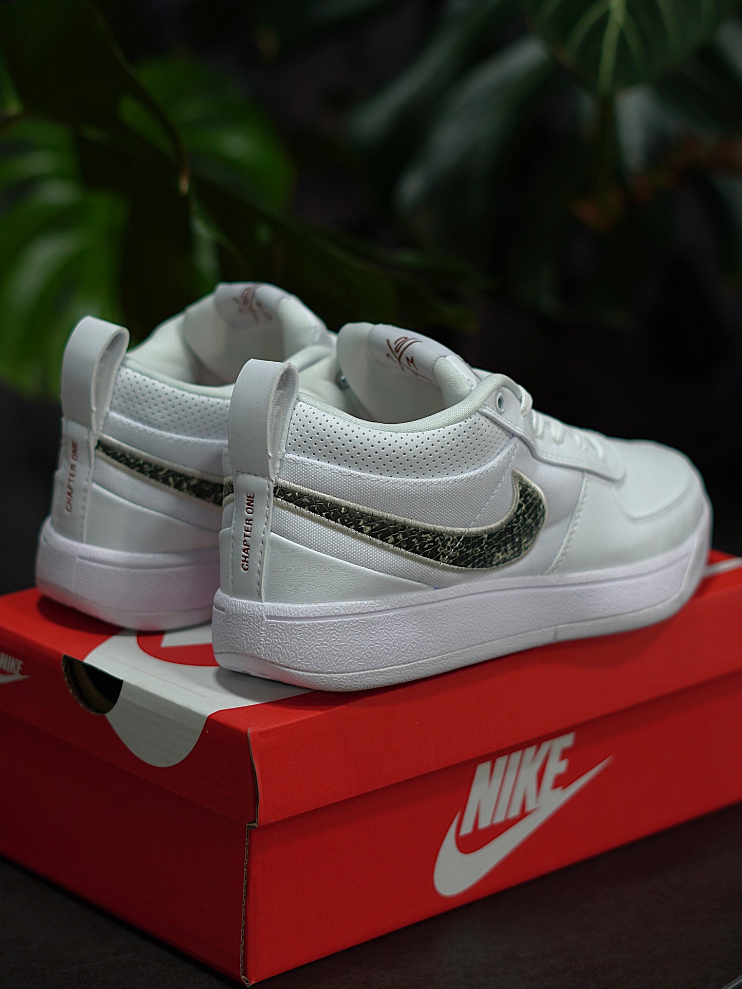 Nike Book 1 Rattlesnake - Blanco, Gris