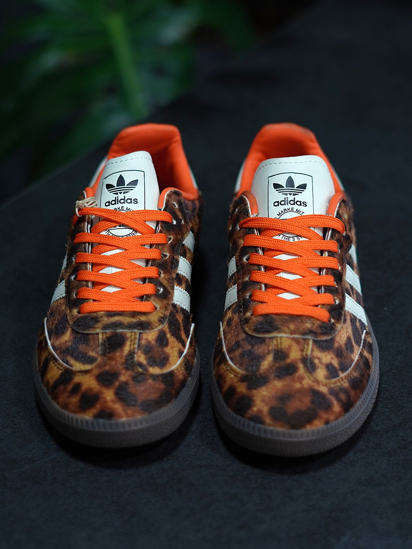 Adidas Samba Leopardo Rojo - Naranja, Leopardo
