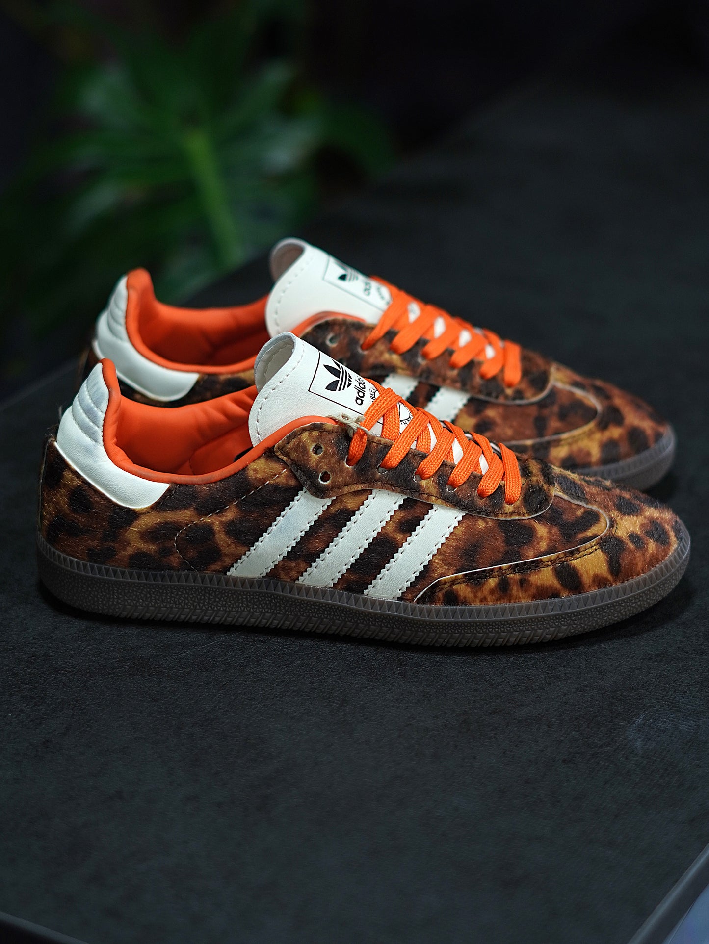 Adidas Samba Leopardo Rojo - Naranja, Leopardo