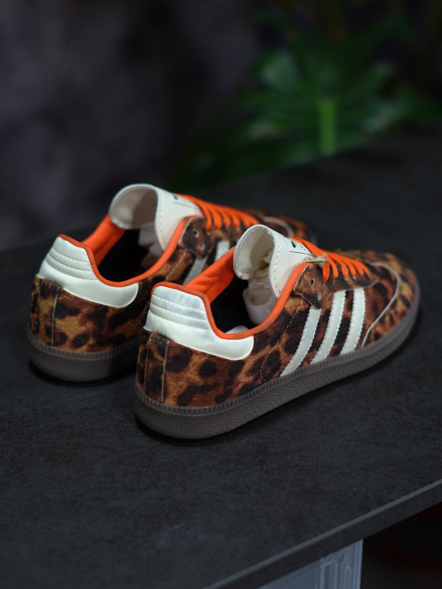 Adidas Samba Leopardo Rojo - Naranja, Leopardo