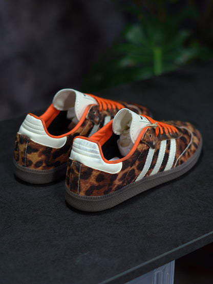 Adidas Samba Leopardo Rojo - Naranja, Leopardo