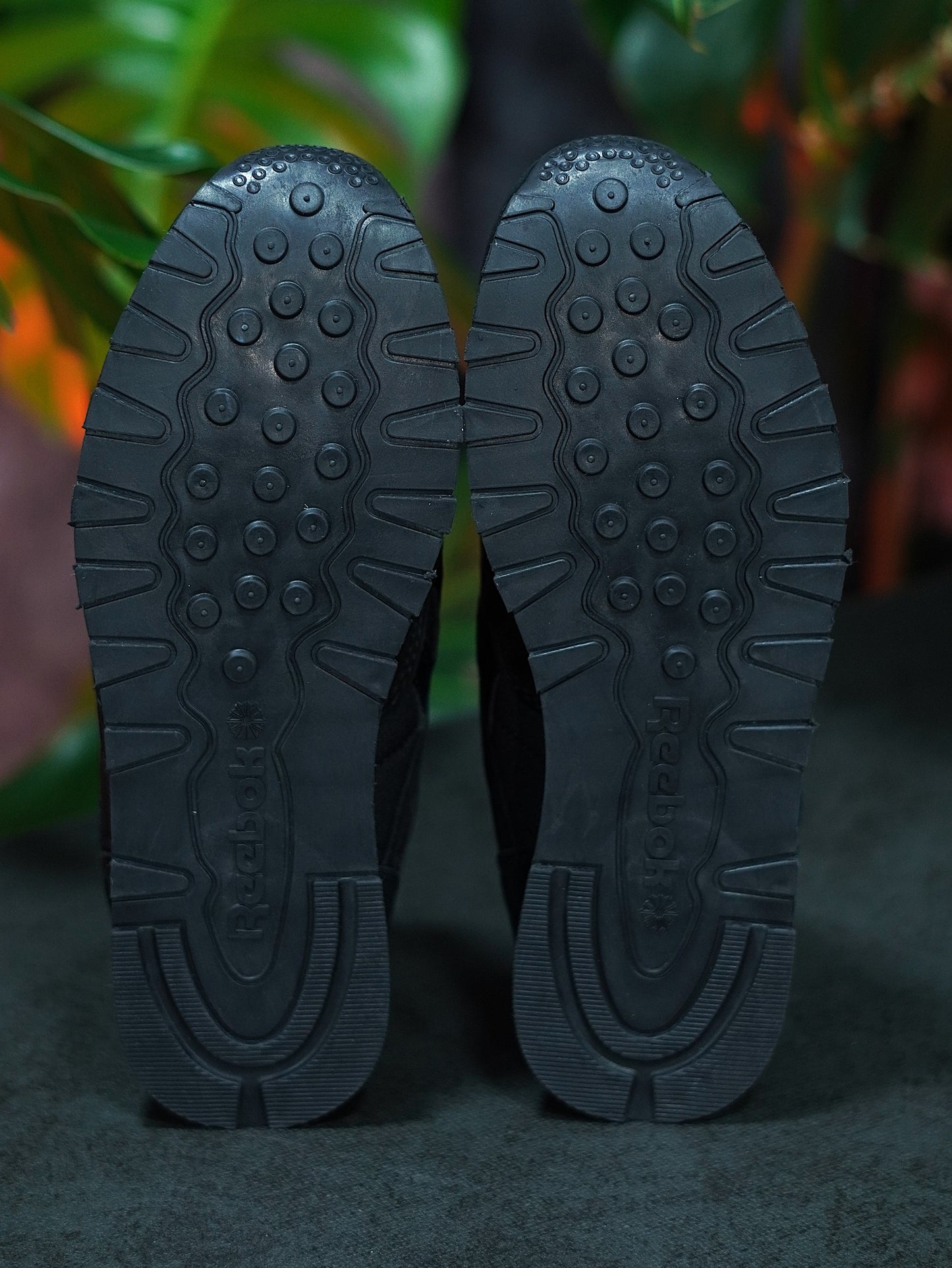 Reebok Classic Leather - Negro, Gamuza