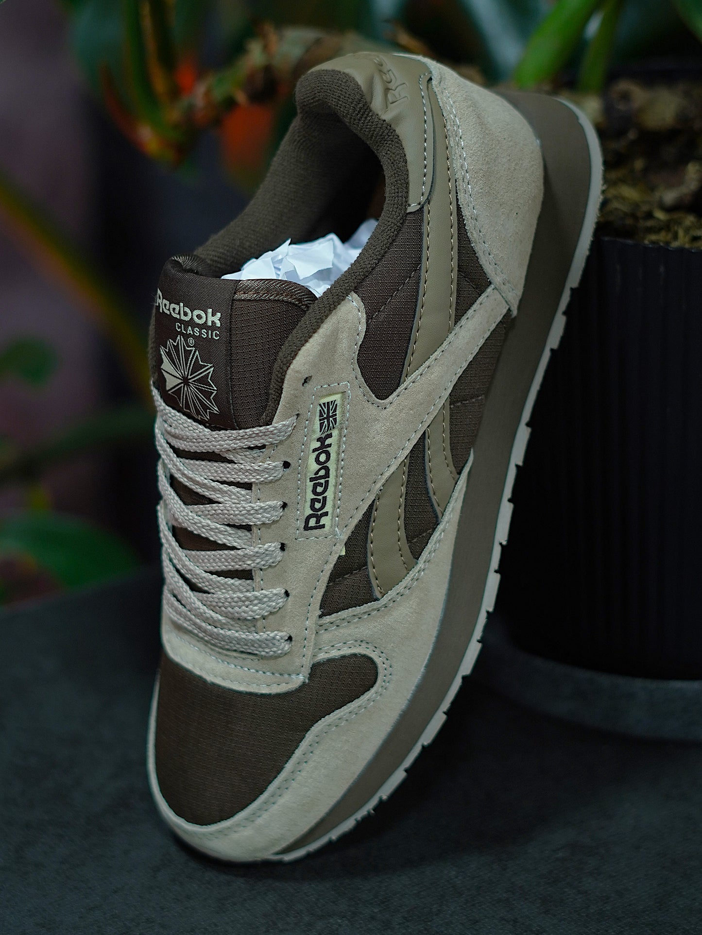Reebok Classic Leather - Cafe, Gamuza