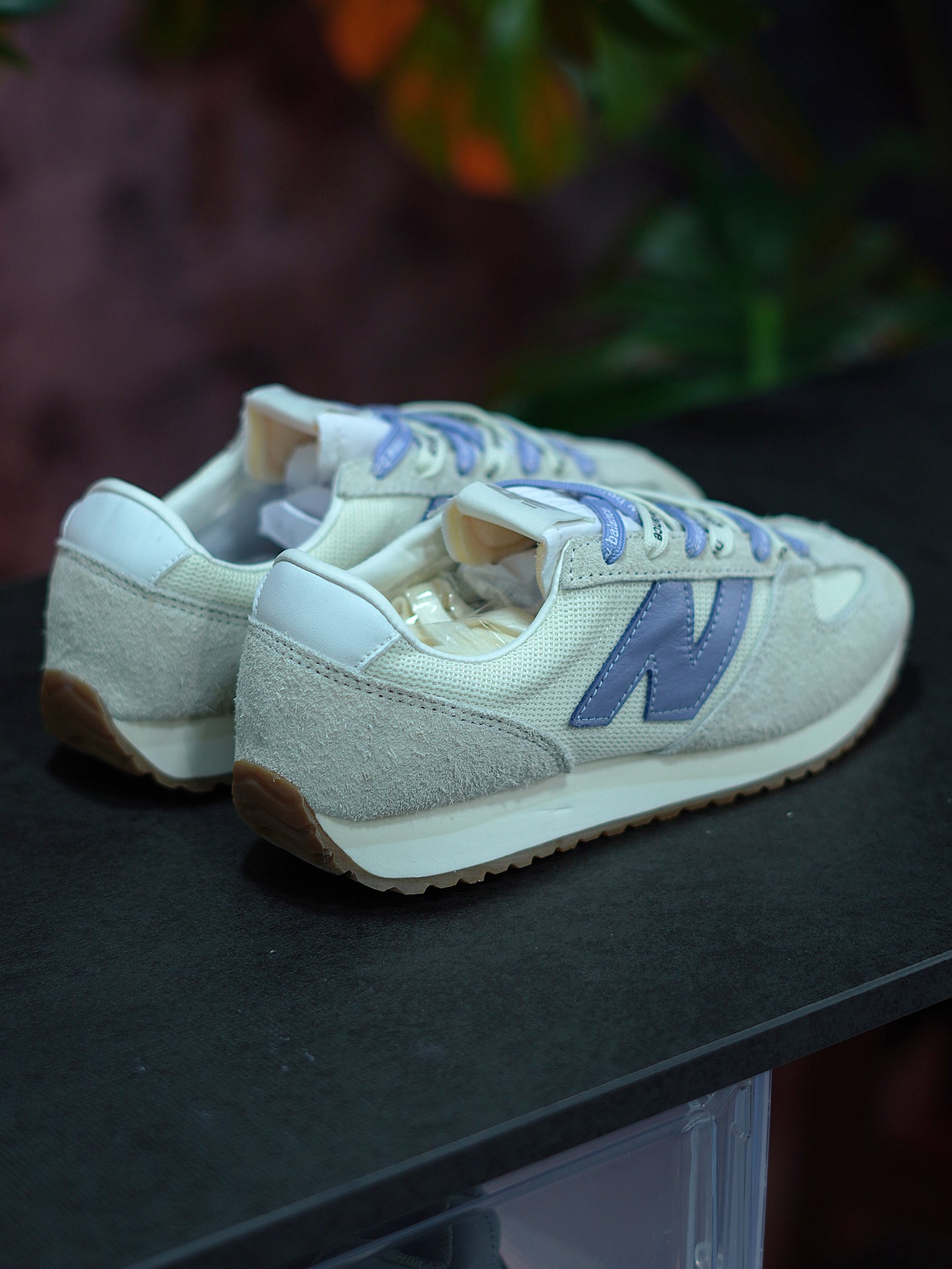 New Balance 471 - Blanca, Azul bebé