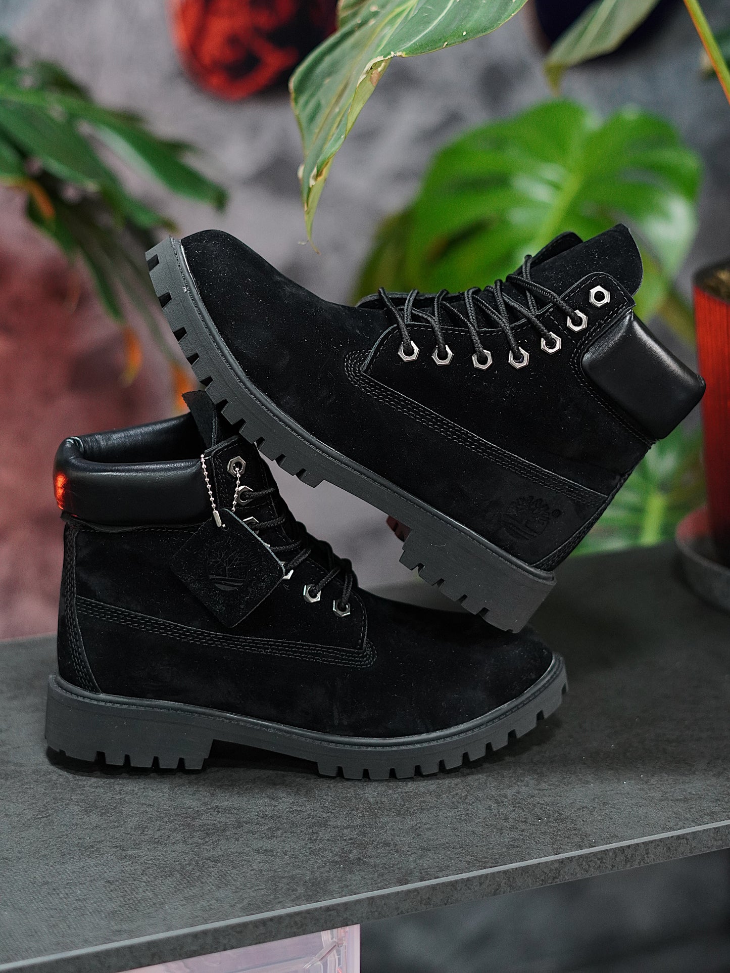 Timberland Bota - Negra, Gamuza