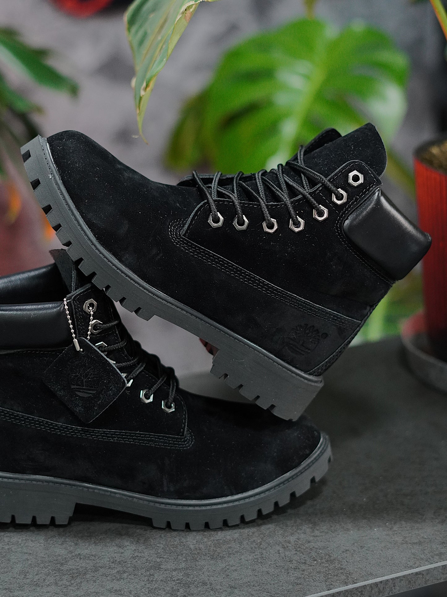 Timberland Bota - Negra, Gamuza