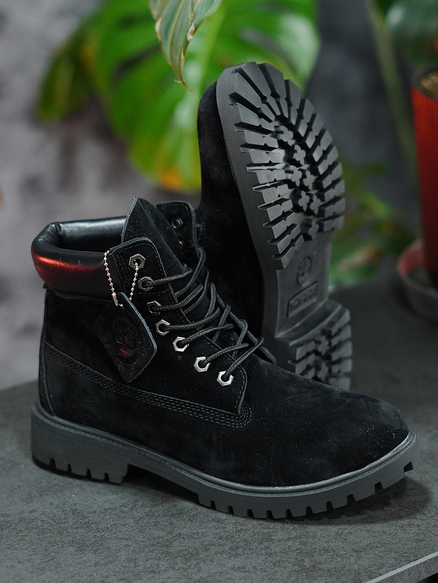 Timberland Bota - Negra, Gamuza