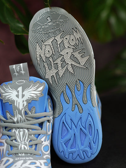 Puma x Lamelo Ball MB.04 LaFrancé 1of1 - Azul, Blanco, Gris