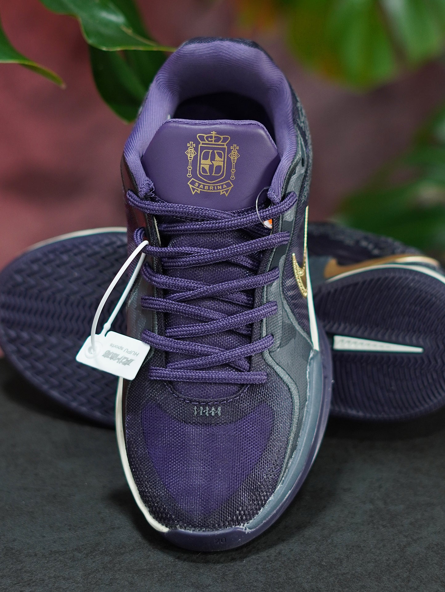 Nike Sabrina 2 KC Broken Records - Morado, Dorado, Negro, Blanco