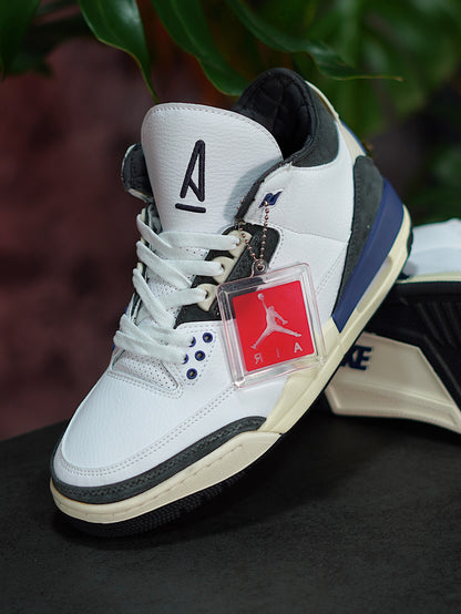 Air Jordan 3 x A Ma Maniére For The Love - Azul, Blanco, Gris oscuro