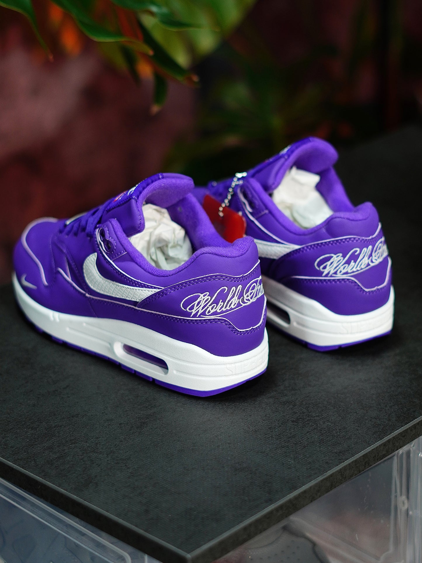 Supreme x Nike Air Max 1 "Varsity Purple" - Morado