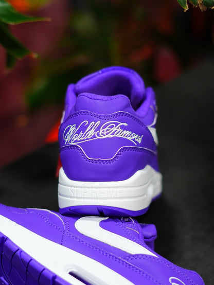 Supreme x Nike Air Max 1 "Varsity Purple" - Morado