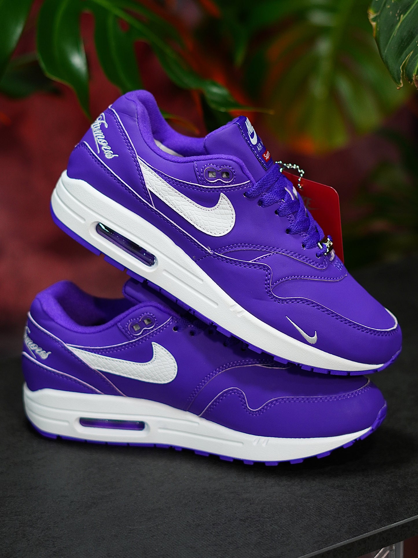 Supreme x Nike Air Max 1 "Varsity Purple" - Morado