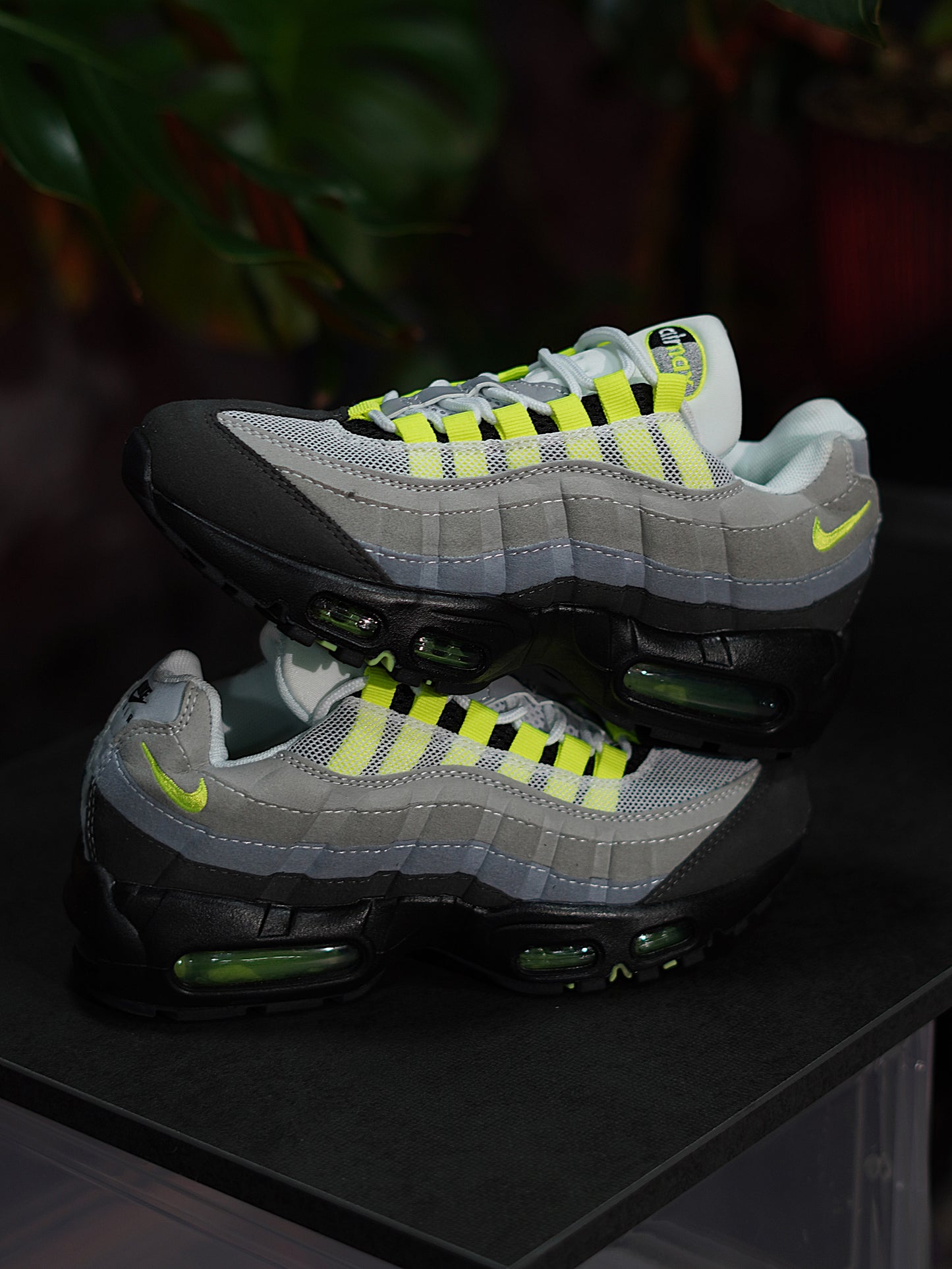 NIke Air Max 95 Big Bubble Neon - Verde Neon, Gris, Negro