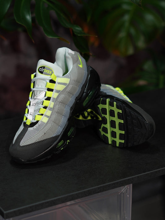 NIke Air Max 95 Big Bubble Neon - Verde Neon, Gris, Negro
