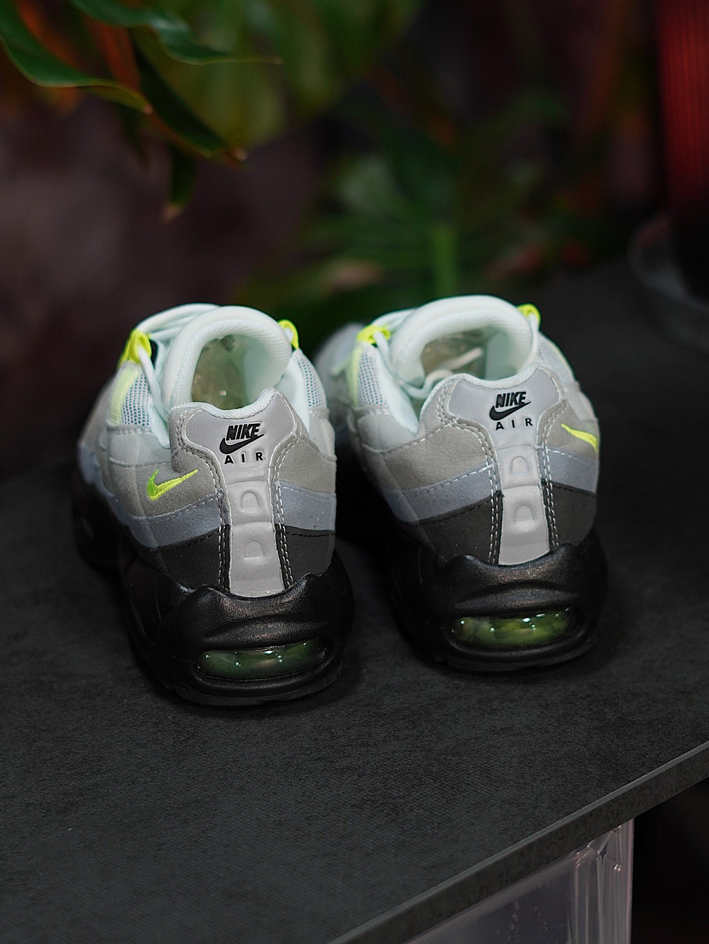 NIke Air Max 95 Big Bubble Neon - Verde Neon, Gris, Negro