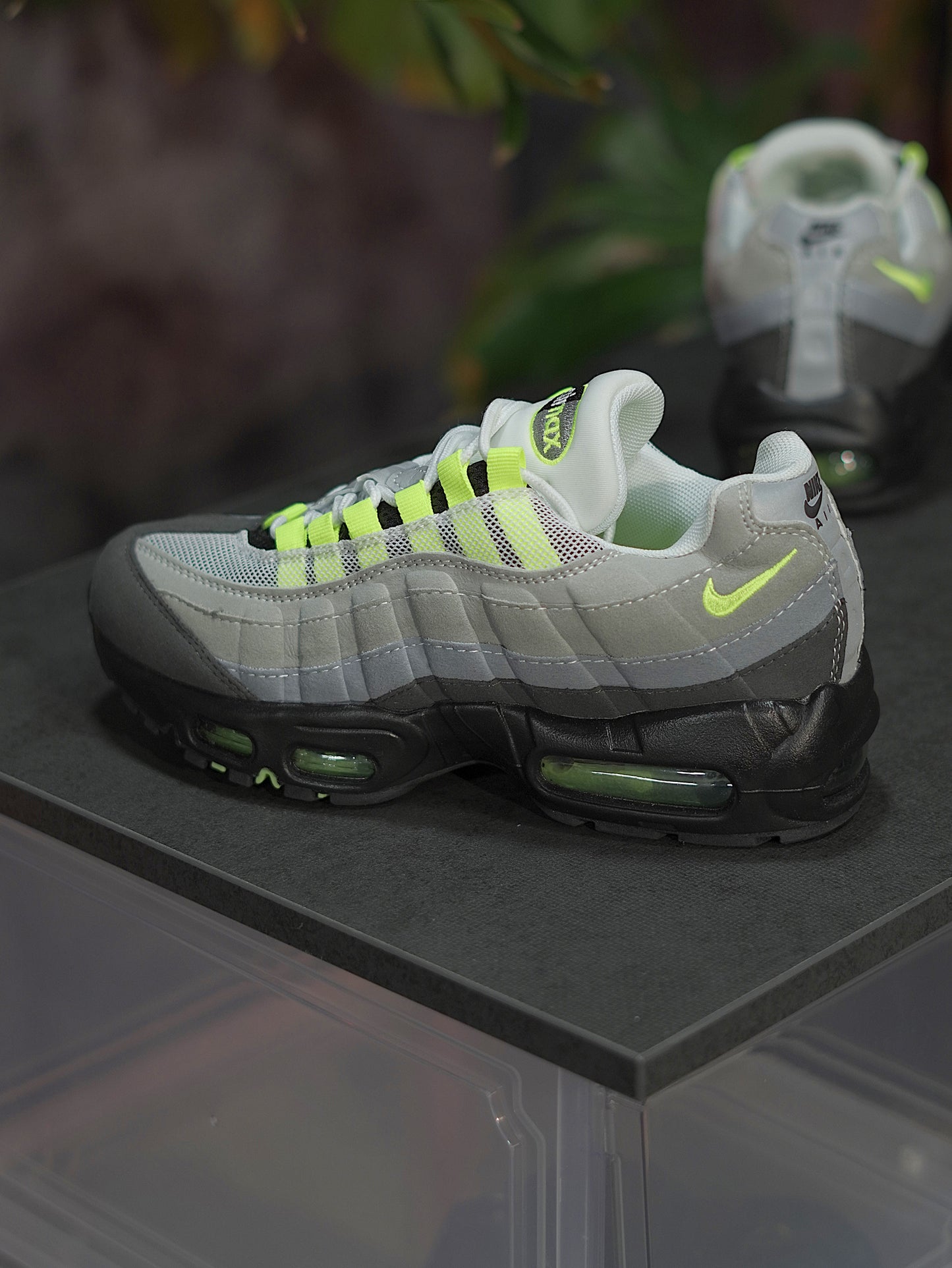 NIke Air Max 95 Big Bubble Neon - Verde Neon, Gris, Negro