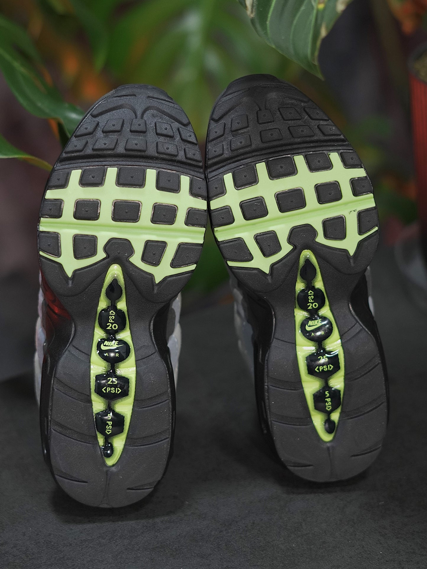 NIke Air Max 95 Big Bubble Neon - Verde Neon, Gris, Negro