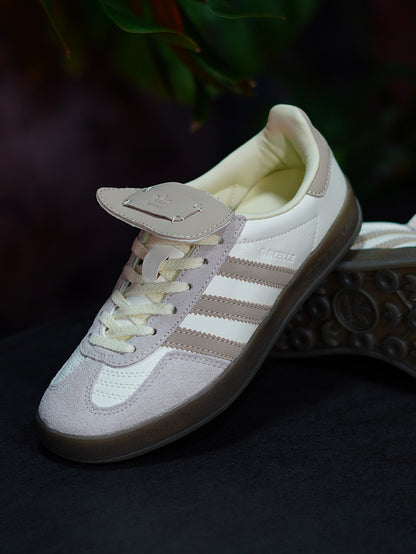 Adidas Gazelle - Blanco, Gris, Beige