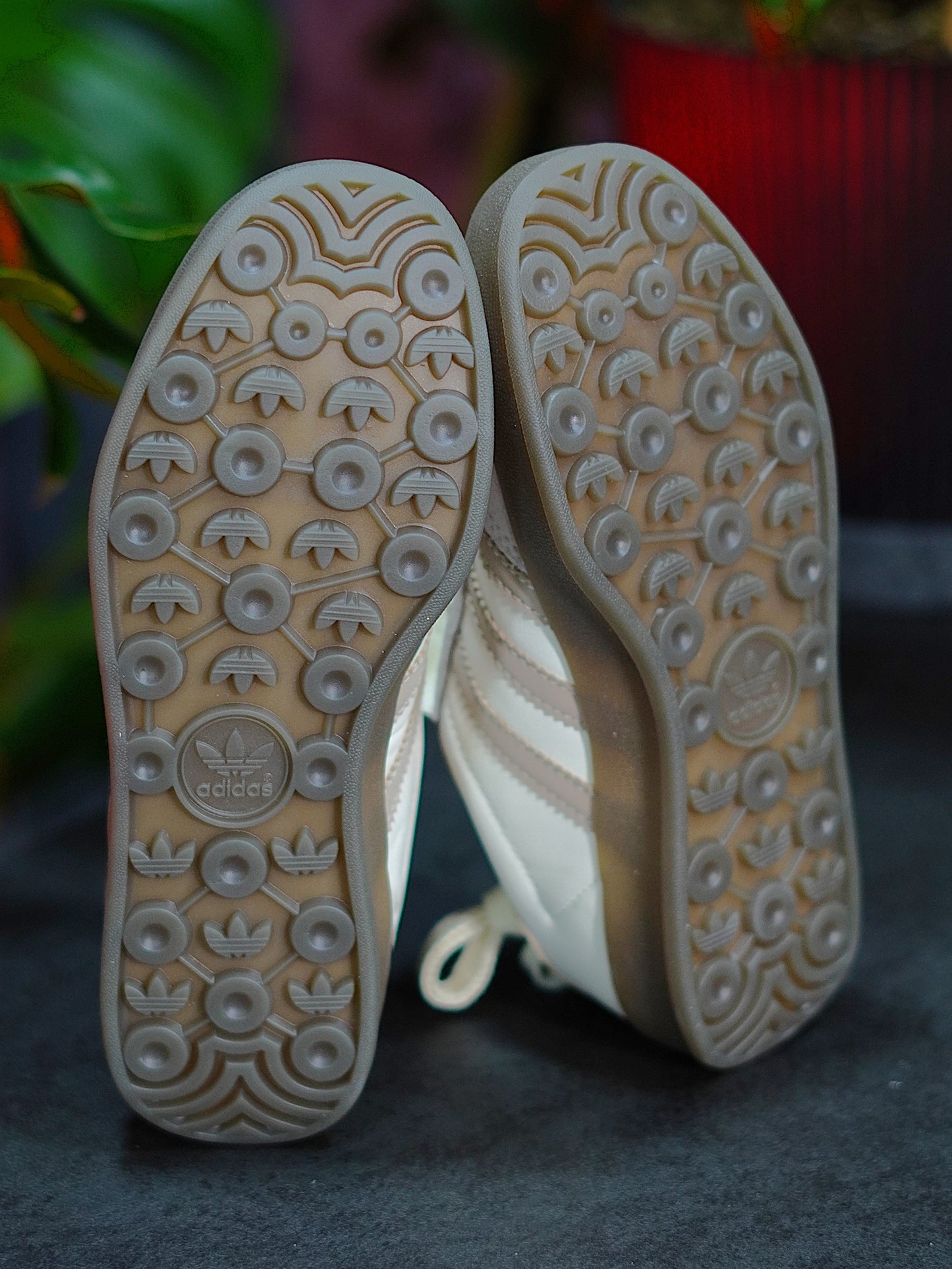 Adidas Gazelle - Blanco, Gris, Beige