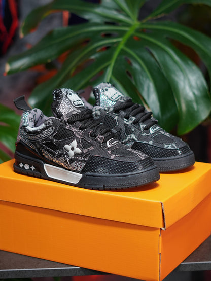 Louis Vuitton Skate Swarovski Monogran - Negro