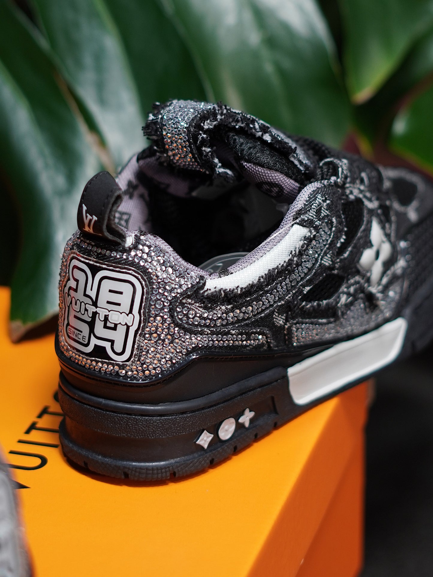 Louis Vuitton Skate Swarovski Monogran - Negro