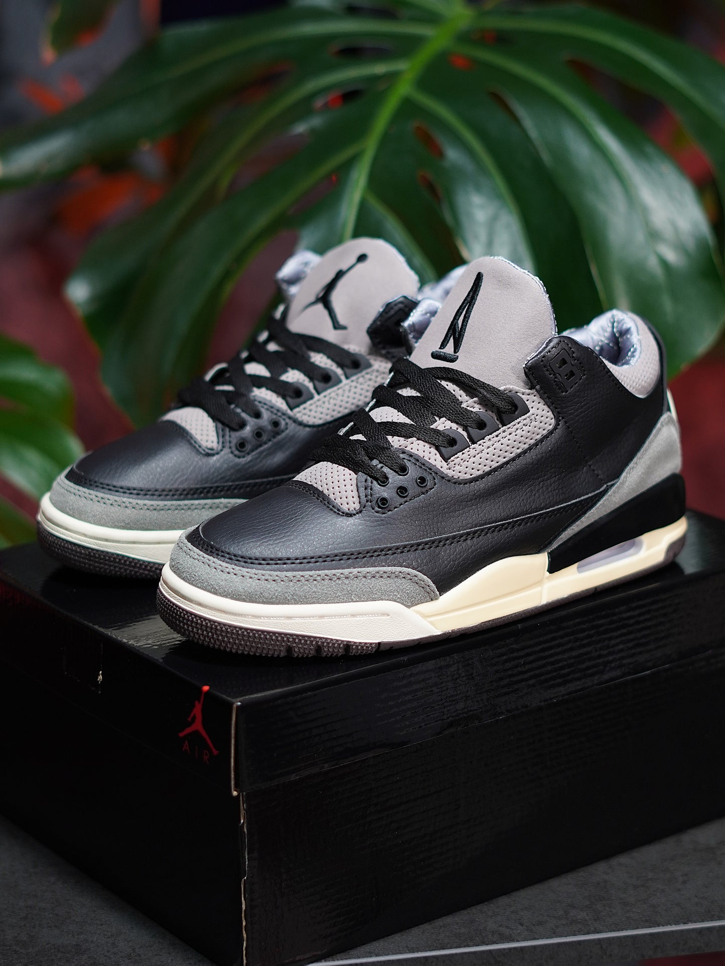 Air Jordan Retro 3 A Ma Maniere - Negro, Cafe