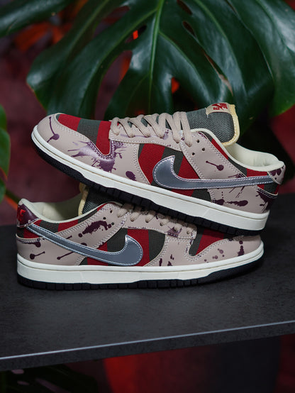 Nike Sb Dunk Low "Freddy Krueger" - Halloween