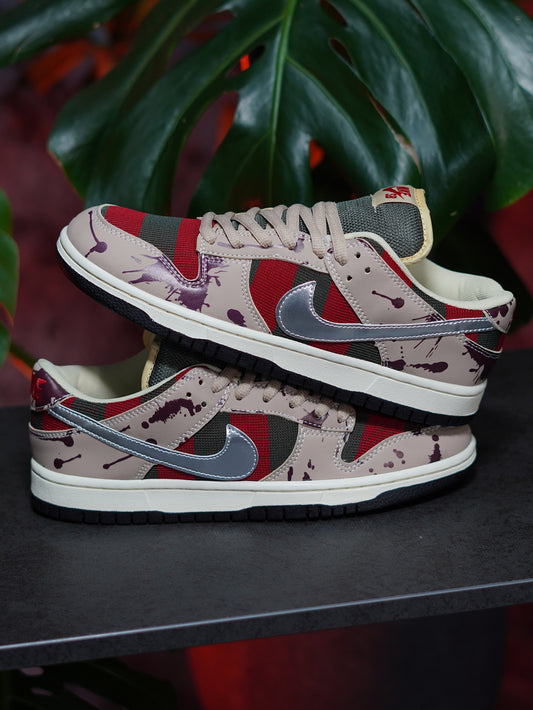 Nike Sb Dunk Low "Freddy Krueger" - Halloween