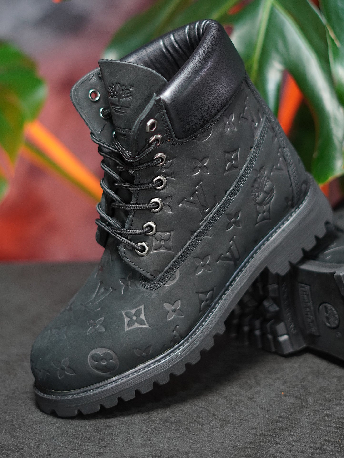 Timberland x Louis Vuitton - Negro, Gamuza
