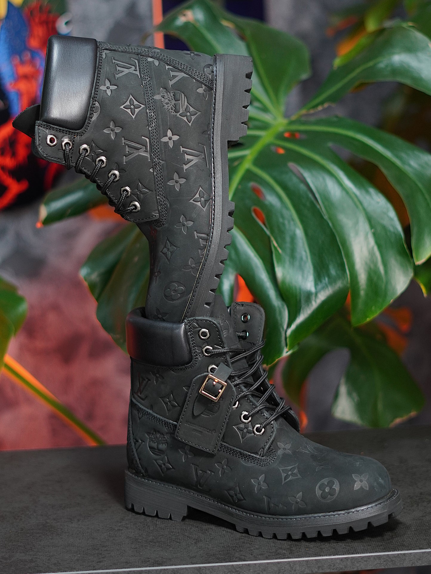 Timberland x Louis Vuitton - Negro, Gamuza
