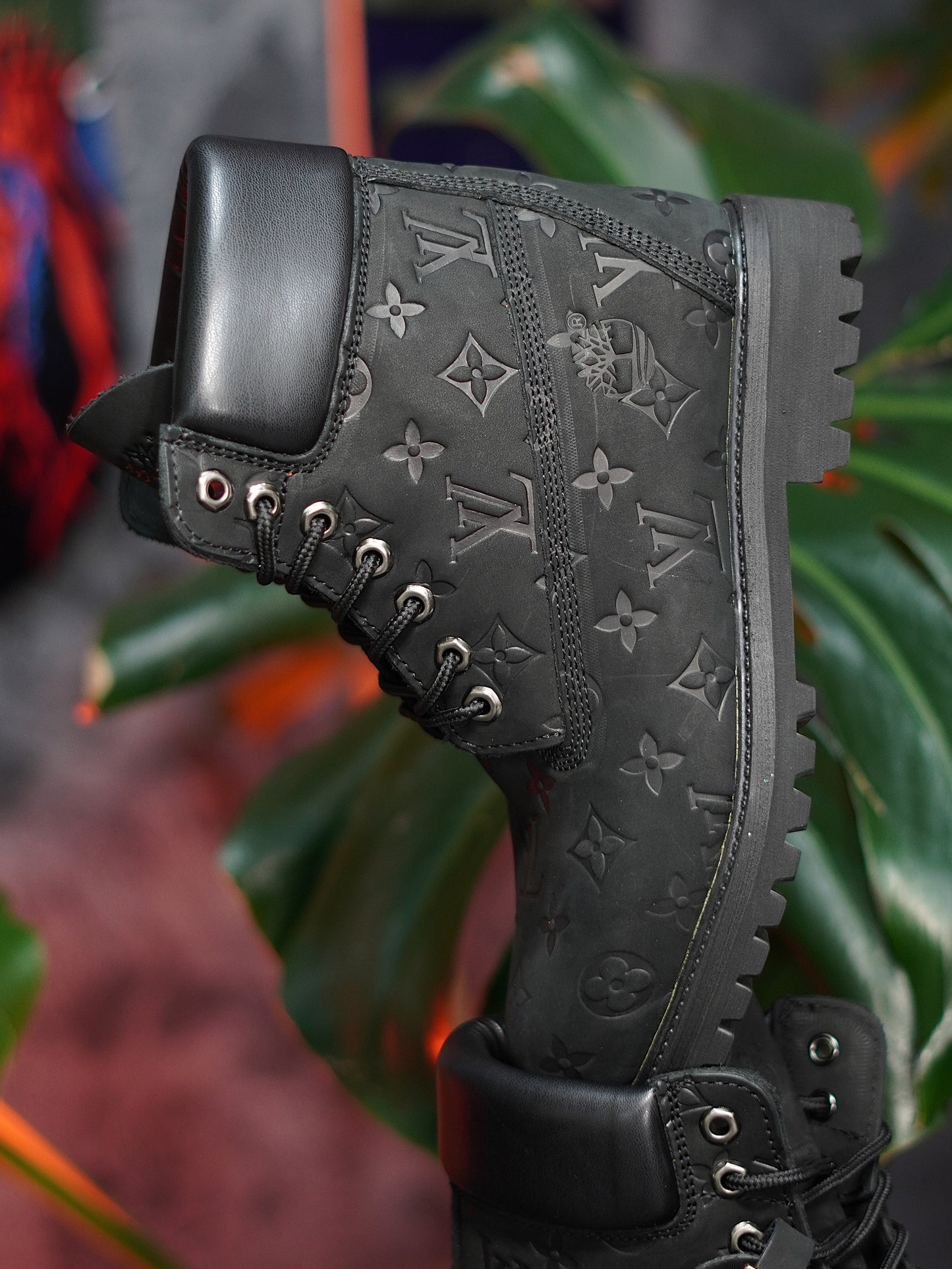 Timberland x Louis Vuitton - Negro, Gamuza