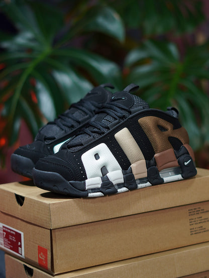 Nike Air More Uptempo - Negro, Café