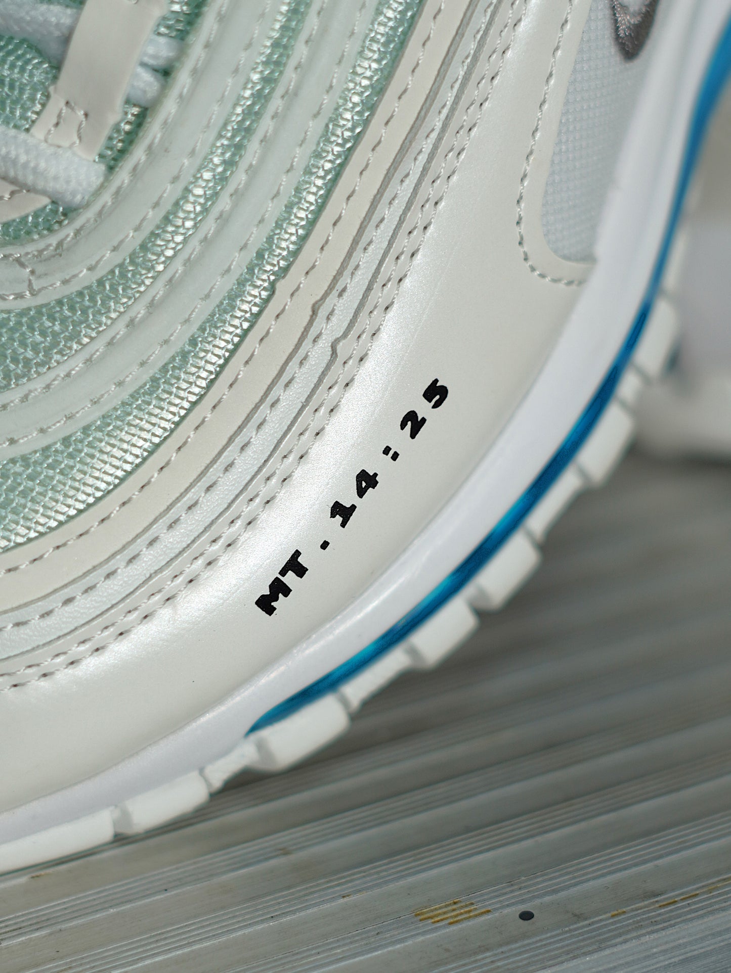 Nike Air Max 97 Mschf x Inri Jesus - Blanco, Azul