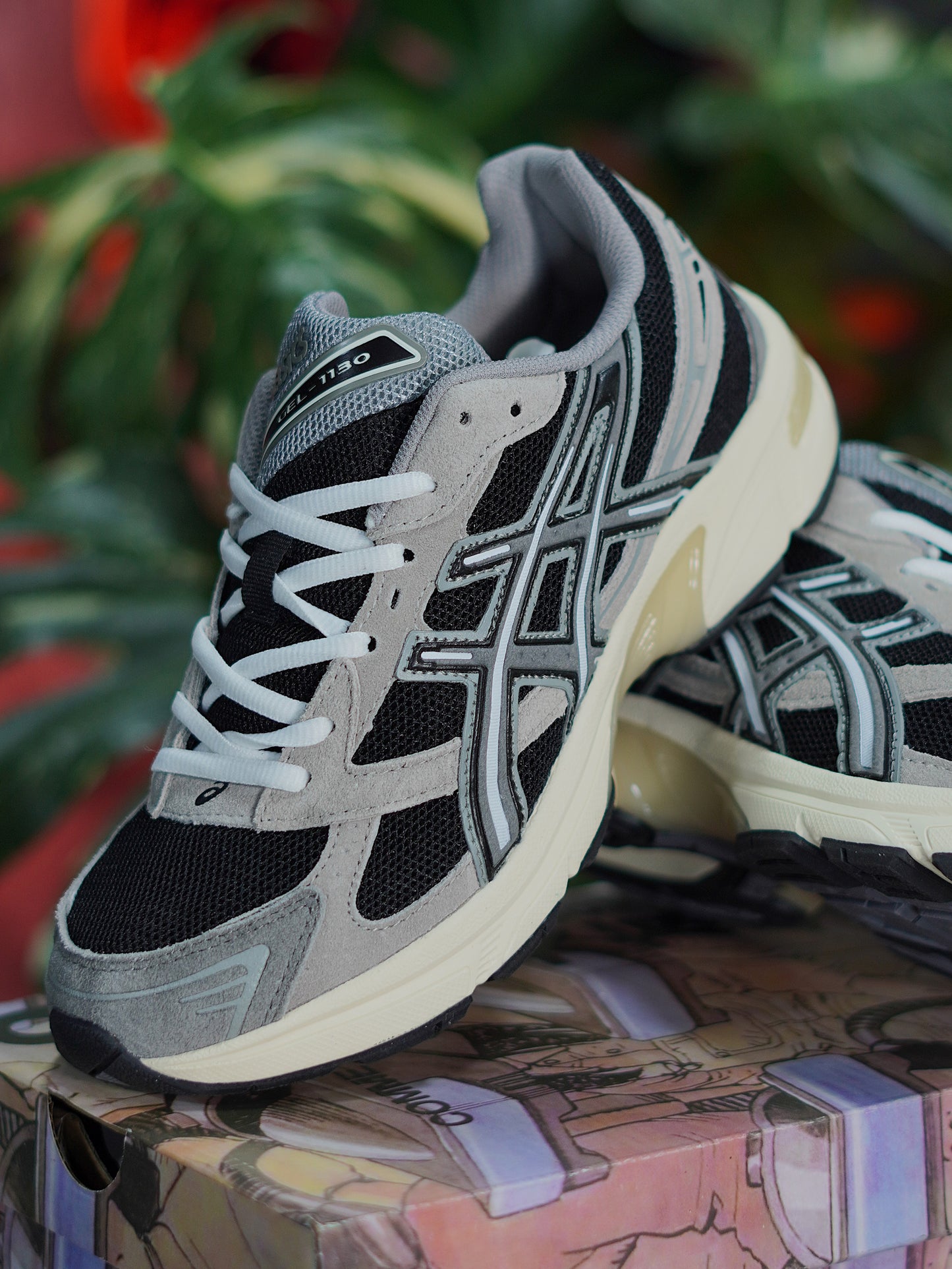 Asics Gel 1130 - Gris, Negro