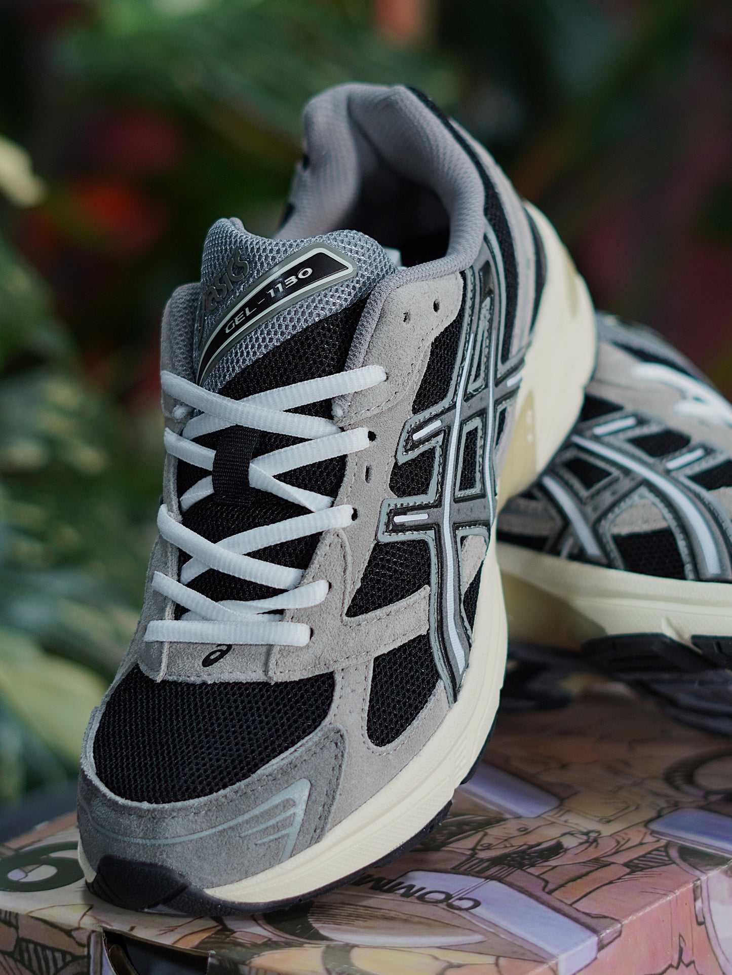 Asics Gel 1130 - Gris, Negro