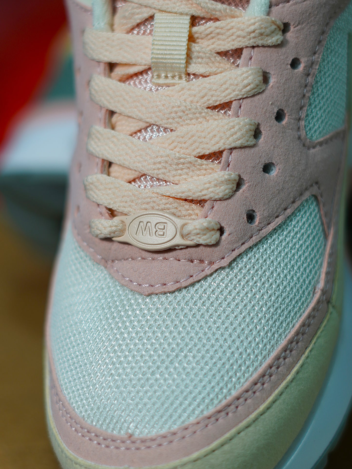 Nike Air Max BW - Rosado, Verde, Blanco