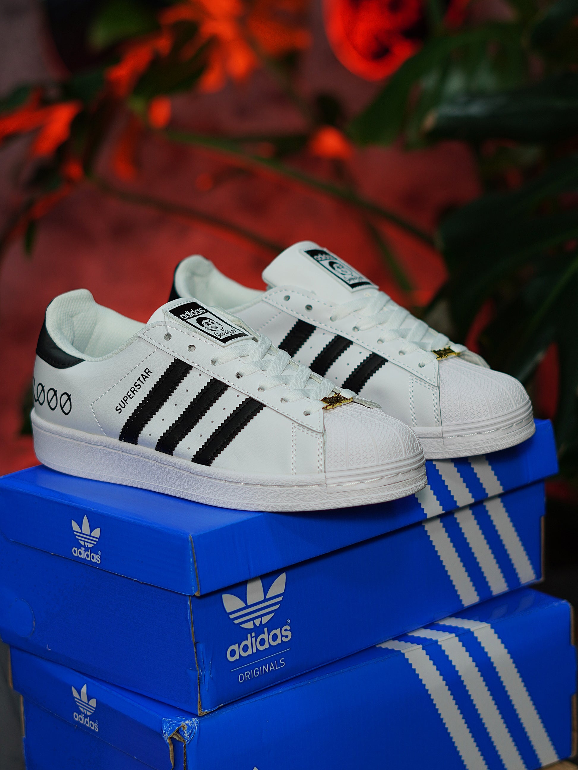 Adidas SUPERsTAR X Blessd. Blanca, Negra – SOOULSHOPP