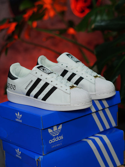 Adidas SUPERsTAR X Blessd. Blanca, Negra