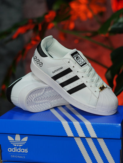 Adidas SUPERsTAR X Blessd. Blanca, Negra